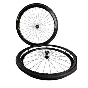 Shadow 25" Wire Wheels With Surge Handrims High Pressure Tires 1/2" Axles